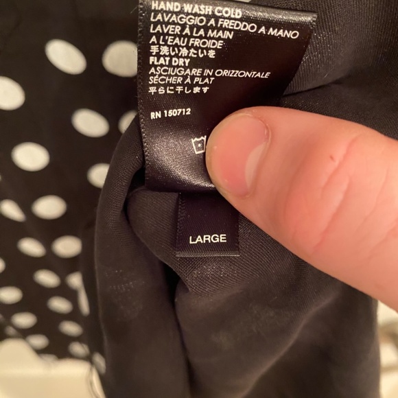 SOLD  AMIRI Polka Dot Tencel Bowling Shirt / Button Up - Picture 5 of 7